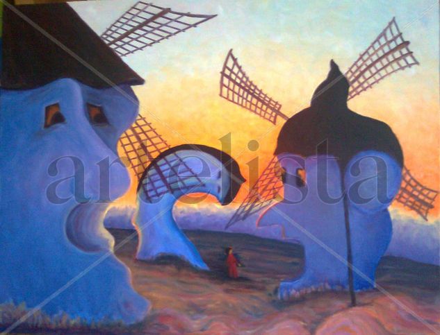 Molino 4 Oil Canvas Landscaping