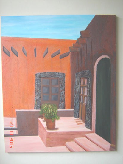 Hacienda Acrylic Canvas