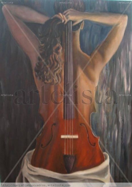 Mujer Violonchelo