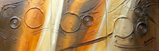triptico  abstracto