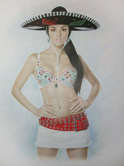 Retrato de ivonne...