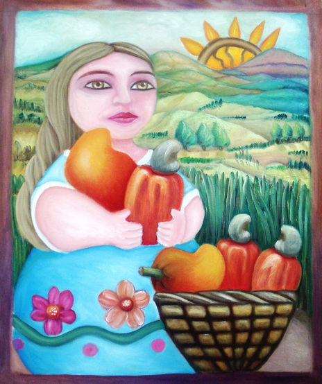 Mujer con marañones...