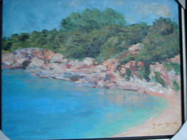 Alonissos, platja al mig dia 