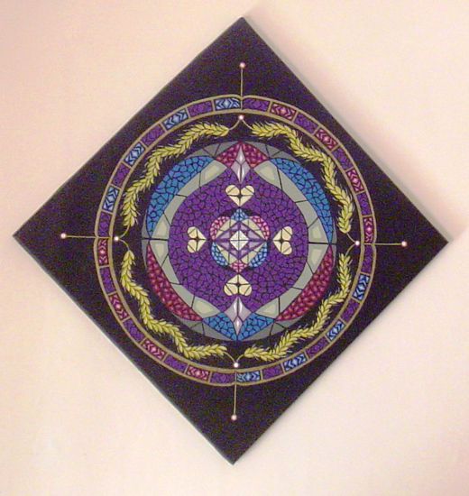 Mandala: Vitreaux del amor Acrylic Canvas Others