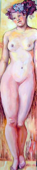 MUSA Oil Panel Nude Paintings