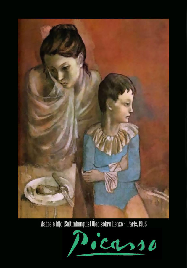 Pablo Picasso - Madre e Hijo, 1905.