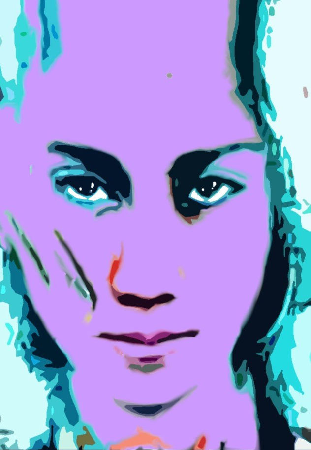 makayla en morado