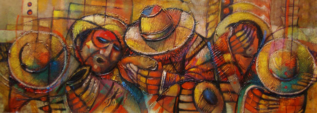 borrachos Oil Canvas Landscaping