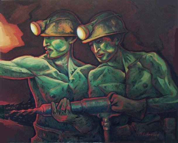Mineros bolivianos