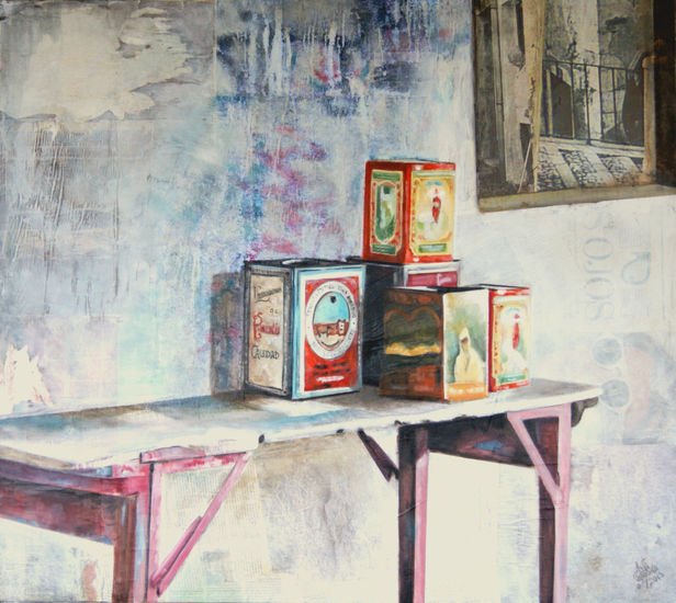 latas de nostalgia Oil Panel Others