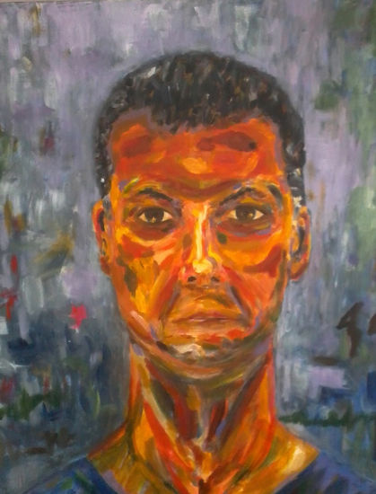 Autorretrato III Oil Canvas Landscaping