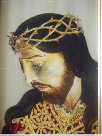 Nuestro Padre Jesus del Rescate (GRANADA) Óleo Lienzo Retrato