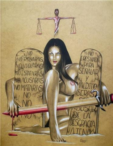 justicia Others Panel Nude Paintings