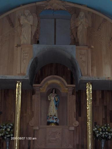 Retablo a la Virgen de la Concepcion 