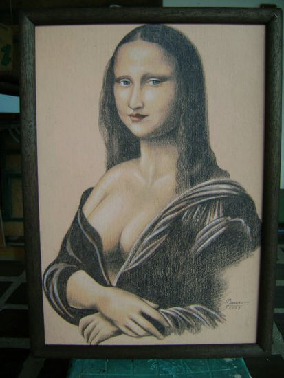 mi mona lisa Otros Cartulina Otros