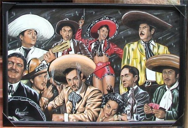 mexicanos Others Panel Portrait