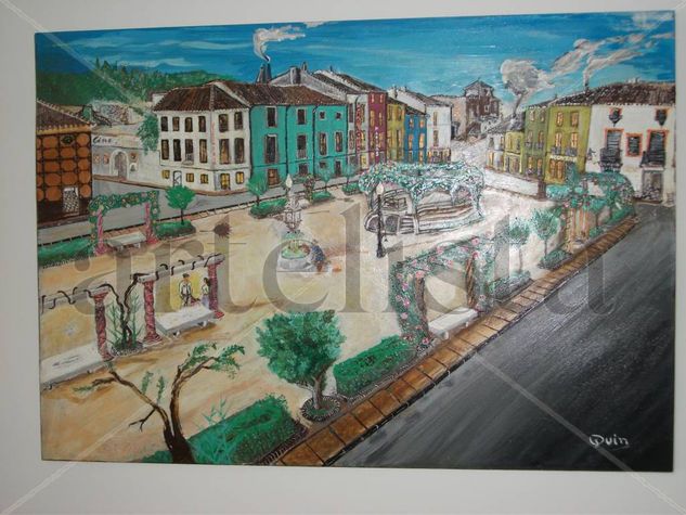 PLAZA DE LA CORREDERA Acrylic Panel Landscaping