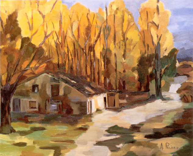 LA CASONA Oil Canvas