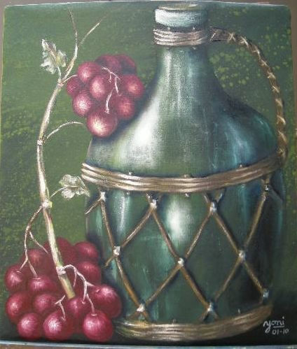 "CHUICA ll" Oil Canvas Still Life Paintings