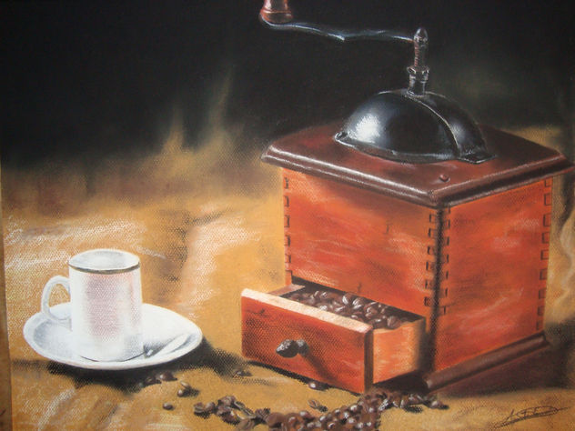 moliendo café