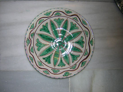 Plato de cerámica