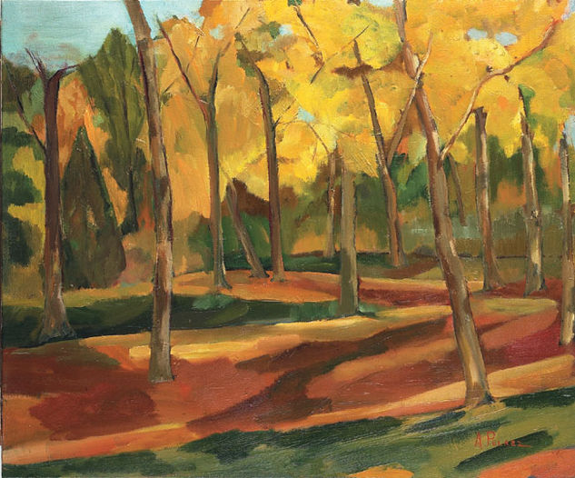 EL PARQUE Oil Canvas