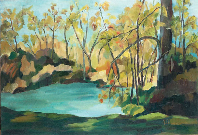 EL LAGO Oil Canvas