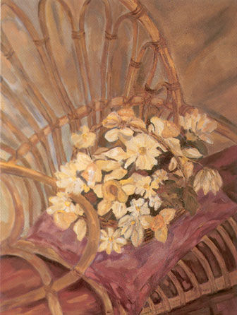 DEL ROSA AL AMARILLO Oil Canvas