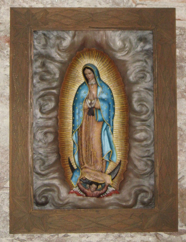 Virgen de Guadelupe en bulto