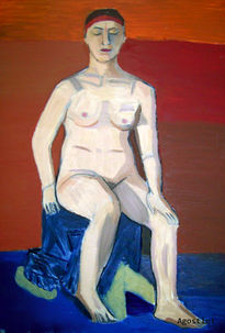 Mujer observando