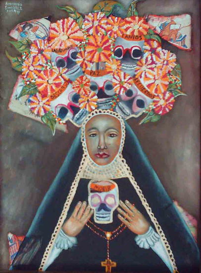 Sor Muerteada Oil Canvas