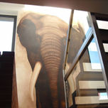 Pintura decorativa en casa particular. Santander. thumbnail 1