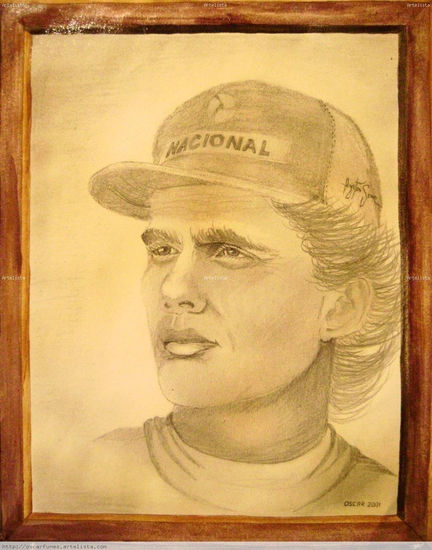 ayrton senna Pencil