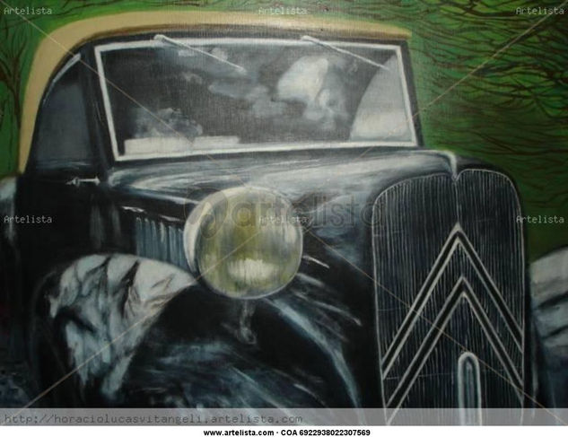 Citroen1947 Acrylic Canvas Others