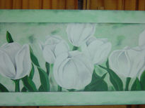 Tulipanes blancos