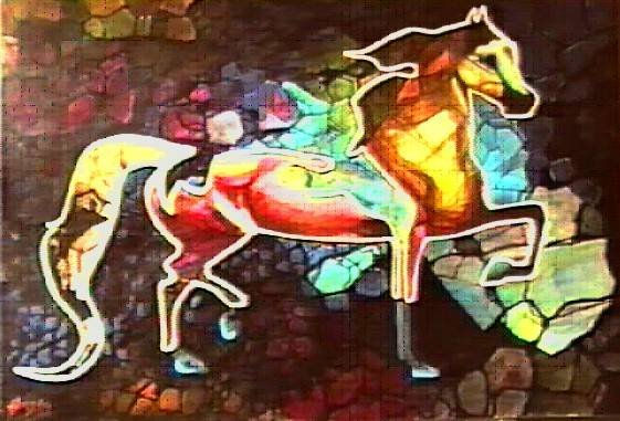 EQUUS (2003) Acrylic Canvas Animals