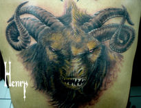 Demon tattoo