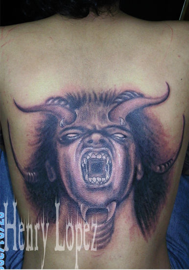 DEMON TATTOO 