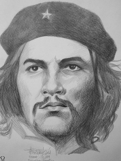 Otro Retrato del Che Guevara Grafito