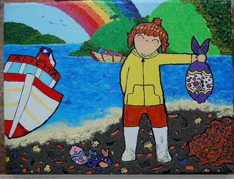 Niñito pescador
