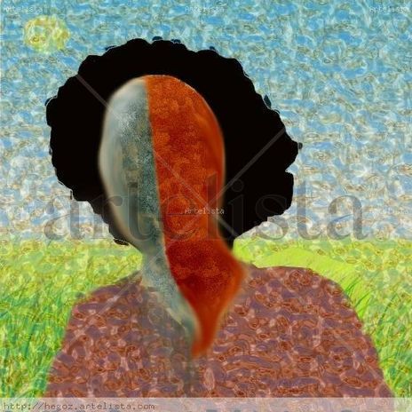 Dama en primavera