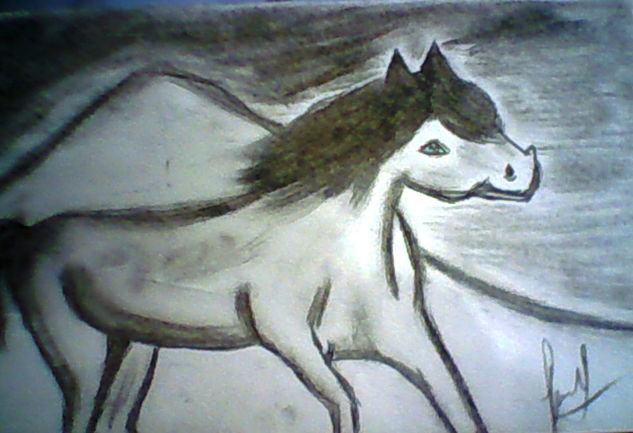 CABALLO AL VIENTO Charcoal