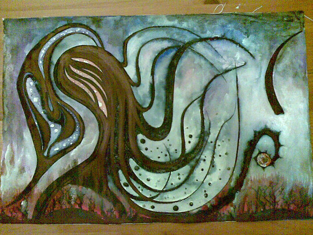 Agua Mixed media Canvas Others