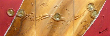 Triptico abstracto