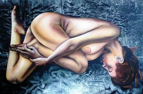 Deseo Oil Canvas Nude Paintings