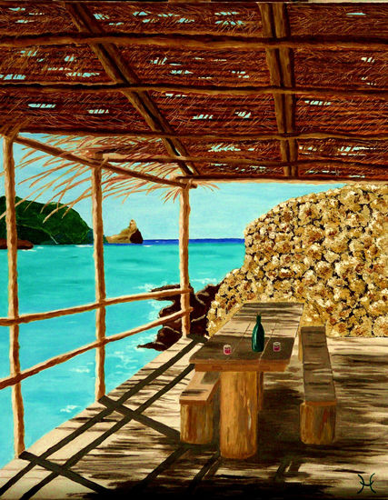 Es Varadero Oil Canvas Marine Painting