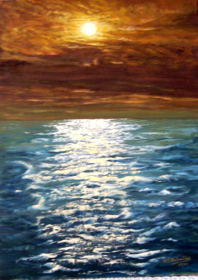 Ocaso Oil Canvas Landscaping