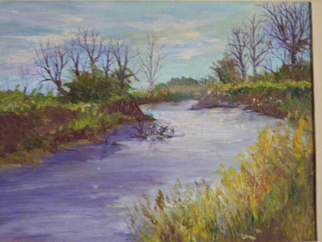 Río Oil Canvas Landscaping