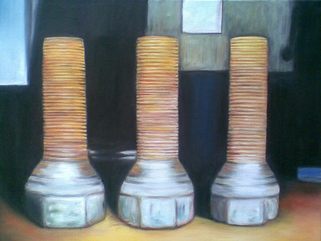 oxidados 1 Oil Canvas Figure Painting