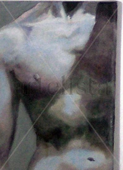 torso del David Oil Canvas Nude Paintings